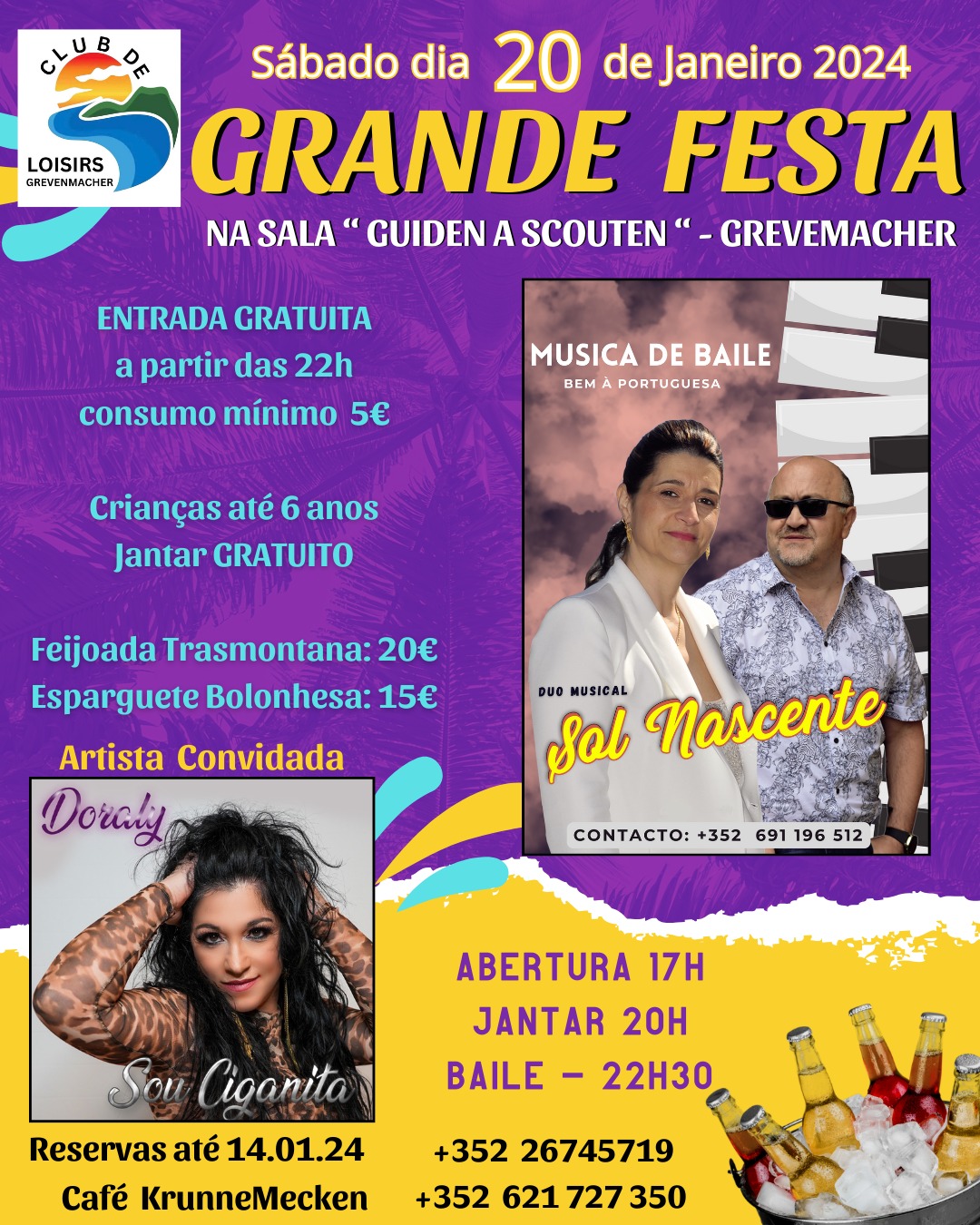 Festa da Associação Club Loisirs de Grevemacher